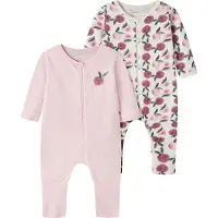 Name it Pijama De Manga Comprida Peaches 2 Unidades