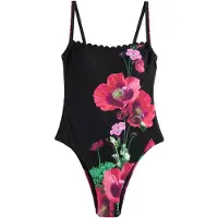Ted Baker Fato de banho modelador verde / vermelho violeta / arando / preto