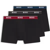 BOSS para homem. 50554694 Set 3 Boxers Power preto (XL), Homewear, Algodão