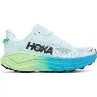Hoka One One - Sapatilhas trail - Challenger 8 W Glimmering Blue/Tart Apple para Mulher - Tamanho 7,5 US - Azul