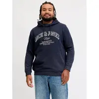 Jack & Jones Moletom Com Capuz Denver Logo Plus Size