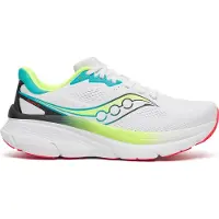 Saucony Sapatilha de corrida 'GUIDE 19' azul claro / amarelo limão / preto / branco