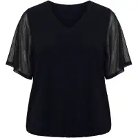 Ulla Popken Blusa preto
