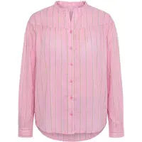 Ulla Popken Blusa verde pastel / cor-de-rosa / branco