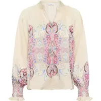 Saint tropez Blusa 'Surya' bege / azul / rosa