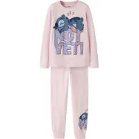 Name it Pijama 'NKFANDA STITCH' navy / roxo claro / cor-de-rosa / rosa claro