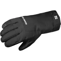 Salomon - Luvas ski - Force Gloves U Deep Black para Unissexo - Tamanho XS - Preto