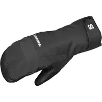 Salomon - Luvas ski - Force Mitts U Deep Black para Unissexo - Tamanho XS - Preto