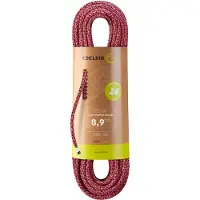 Edelrid - Cordas escalada - Swift Protect Eco Dry 8,9Mm Night-Fire para Unissexo - Tamanho 70 m - Vermelho
