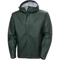 Helly Hansen para homem. 53267 Jaqueta impermeável Moss verde (M), Casual, Poliuretano