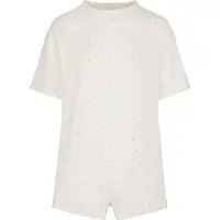 Hunkemoller Pijama azul pombo / branco