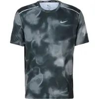 Nike Camisa funcionais 'Miler' cinzento / jade / preto
