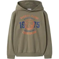 Name it Sweatshirt 'NKMVILDAR' azul escuro / cáqui / laranja