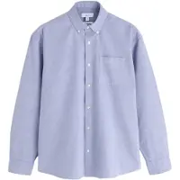 Next Camisa azul pombo