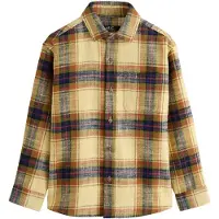 Next Camisa navy / limão / oliveira / vermelho escuro