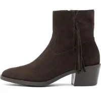 Rylko Botas pelo tornozelo castanho escuro