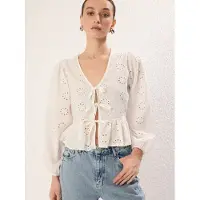 Trendyol Blusa offwhite