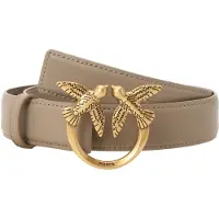 Pinko Cintos 'LOVE BERRY' taupe