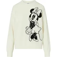 Liu Jo Pullover 'ECS' preto / offwhite