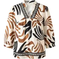 Usha Blusa castanho