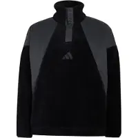 Adidas Pullover desportivo 'Xploric' cinzento escuro / preto