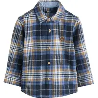 Next Camisa azul / amarelo