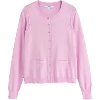 Next Casaco de malha rosa claro