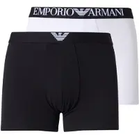 Emporio Armani Boxers preto / branco