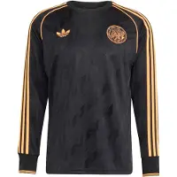 Adidas Camisola de futebol 'Ajax Amsterdam' laranja claro / preto