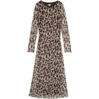 Tom Tailor Vestido estuque / chocolate / cinzento