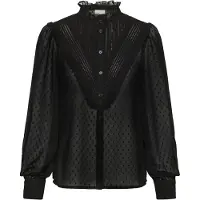 Kaffe Blusa 'Leonora' preto