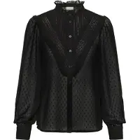 Kaffe Blusa 'Leonora' preto