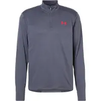 Under Armour Camisa funcionais 'Tech Utility' cinzento / cinzento basalto / vermelho / vermelho claro