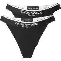 Emporio Armani Tanga preto / branco