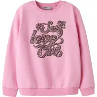 Name it Sweatshirt 'NKFNAANLO' antracite / malva / cor-de-rosa / pitaya