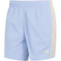 Adidas Calças 'Sprinter' azul claro / amarelo claro