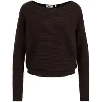 We fashion Pullover castanho escuro