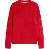 Tommy Hilfiger Pullover 'CLASSIC' vermelho