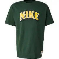 Nike Camisa 'BBALL DUNK' amarelo / verde escuro / preto / branco
