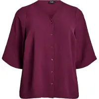 Zizzi Blusa 'Flkikka' bordeaux