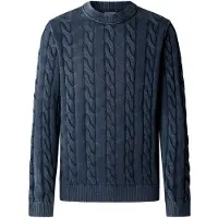 Pepe Jeans para homem. PM7000094 Jersey Draven azul-marinho (S), Casual, Algodão