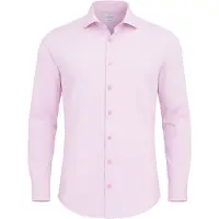Vercate Camisa clássica 'Twill' rosa claro