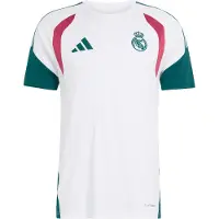 Adidas Camisa funcionais 'REAL EU TR' azul ciano / amora / branco