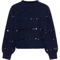 Faina Pullover 'Festive' navy