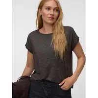 Vero Moda Camisa 'VMLava' castanho / prata