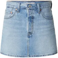Levi's Saia 'Icon Skirt' azul ganga