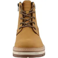 Tom Tailor Botas com atacadores camelo
