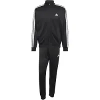 Adidas Fato de desporto '3S' preto / branco