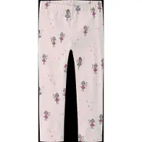 Name it Leggings azul claro / rosa / cor-de-rosa / preto