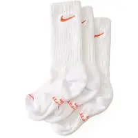 Nike Meias 'Everyday' laranja / branco